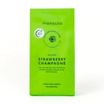 Chá Verde Strawberry Champagne Moncloa Pouch Valvulado 60g Chá Verde Strawberry Champagne Moncloa Pouch Valvulado 60g