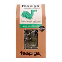 Chá Verde Teapigs com Hortelã 50 Sachês Biodegradáveis Chá Verde Teapigs com Hortelã 50 Sachês Biodegradáveis