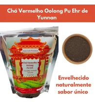 Chá Vermelho Oolong Puerh Gourmet camellia Sinensis Yunnan 80 gr.