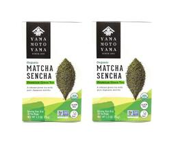 Chá Yamamotoyama Matcha Sencha Orgânico 454g 2 Pacotes Chá Yamamotoyama Matcha Sencha Orgânico 454g 2 Pacotes