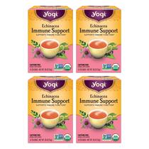 Chá Yogi Echinacea Immune Support, 64 sacos, orgânico