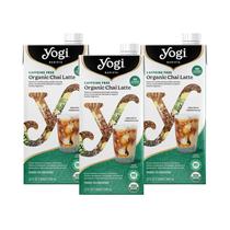 Chai Latte Concentrado Yogi Barista, sem cafeína, 946 ml, pacote com 3 unidades