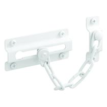 Chain Door Guard Prime-Line U 9852 em aço estampado branco Chain Door Guard Prime-Line U 9852 em aço estampado branco