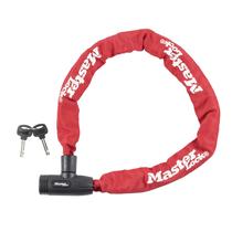 Chain Lock Master Lock, aço endurecido de 3 pés x 8 mm com fechadura com chave