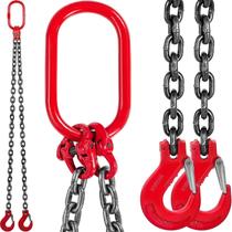 Chain Sling Vevor, capacidade de 4 toneladas, 1,14 cm x 1,52 m, perna dupla Chain Sling Vevor, capacidade de 4 toneladas, 1,14 cm x 1,52 m, perna dupla