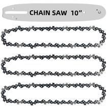 Chainsaw Chain + Guide Bar Fifchall de 10 polegadas para Remington, Sunjoe, Greenwork, Echo, Craftsman Chainsaw Chain + Guide Bar Fifchall de 10 polegadas para Remington, Sunjoe, Greenwork, Echo, Craftsman