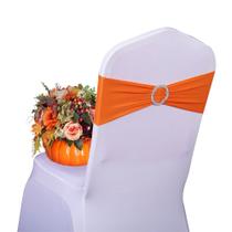 Chair Sashes SINSSOWL Stretch Spandex Orange (pacote com 50)