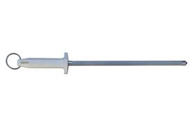 Chaira 1/2x14 estriada cabo de polipropileno com argola profissional afi-corte azevedo