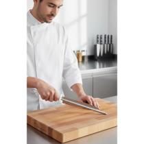 Chaira Profissional 8" Aço Carbono, Recupera Fio e Alinha Fa