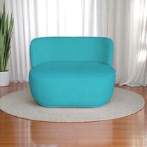 Chaise para Sala de Estar 2 Lugares Veludo Bia