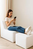 Chaise Tiktok Sofá Cama 2 Lugares Com Puff Redes Sociais Bz Home Decor Chaise Tiktok Sofá Cama 2 Lugares Com Puff Redes Sociais Bz Home Decor