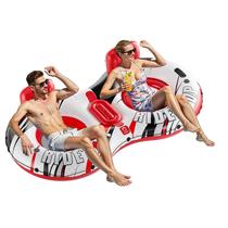 Chaleco Flotador Inflable QPAU para Río, Doble, 2 Personas, Capacidad 300 kg, Color Rojo Chaleco Flotador Inflable QPAU para Río, Doble, 2 Personas, Capacidad 300 kg, Color Rojo