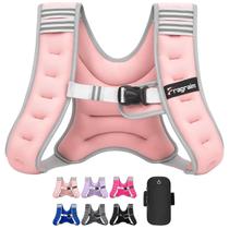 Chaleco lastrado Fragraim 4.5 kg para mujeres y hombres, reflectante color rosa Chaleco lastrado Fragraim 4.5 kg para mujeres y hombres, reflectante color rosa