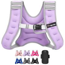 Chaleco lastrado Fragraim para mujeres y hombres 4.5 kg con banda reflectante Chaleco lastrado Fragraim para mujeres y hombres 4.5 kg con banda reflectante