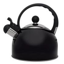 Chaleira Aço Inox 2 Litros Com Apito E Alça Fixa Mimo Style Chaleira Aço Inox 2 Litros Com Apito E Alça Fixa Mimo Style