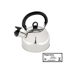 Chaleira Aço Inox 2 Litros Delizie Chaleira Aço Inox 2 Litros Delizie