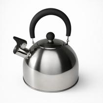 Chaleira Aço Inox Com Apito - 2,5 Litros Silver Chaleira Aço Inox Com Apito - 2,5 Litros Silver