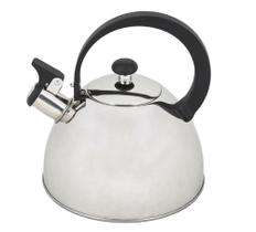 Chaleira Aço Inox Com Apito Casa 2,5 Litros - Espelhada Chaleira Aço Inox Com Apito Casa 2,5 Litros - Espelhada