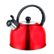 Chaleira Aço Inox Com Apito Viz 2,3l Buonna Vermelha Chaleira Aço Inox Com Apito Viz 2,3l Buonna Vermelha