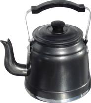 Chaleira Alumínio Preto Craqueado N-16 2,0 Lts Pegador Baquelite Chaleira Alumínio Preto Craqueado N-16 2,0 Lts Pegador Baquelite