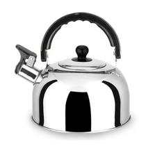 Chaleira Basic Inox 2 Litros Polida Com Tampa De Segurança Chaleira Basic Inox 2 Litros Polida Com Tampa De Segurança