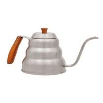 Chaleira Bico Fino Inox Cabo Madeira 1 L Mimo Style AF22015