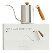 Chaleira Bico Fino Longo Barista Inox 600ml Chá Café