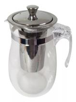 Chaleira Bule de Vidro para Chá com Infusor Inox 600ml