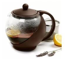 Chaleira Cafeteira Bule Vidro Café Chá Infusor 1,250 litros Chaleira Cafeteira Bule Vidro Café Chá Infusor 1,250 litros