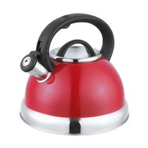 Chaleira Com Apito Aço Inox 3 Litros Grande Bule Ferver Água Chá Café