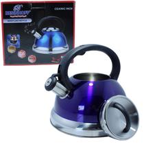 Chaleira Com Apito Inox 2,6L Besinhoff Cor:Roxo