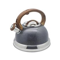 Chaleira Com Apito Inox Indução 2,7L Brinox Leiteira Roma Chaleira Com Apito Inox Indução 2,7L Brinox Leiteira Roma