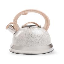 Chaleira com Apito Roma Brinox 2,7 Litros em Alumínio Vanilla