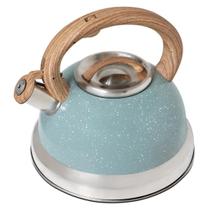 Chaleira com Apito Roma Brinox 2,7 Litros em Alumínio Verde