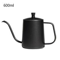 Chaleira de café Gooseneck Spout em aço inoxidável - 600ml - HUOGUO