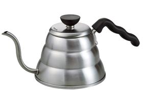Chaleira de café Hario V60 Buono Drip 1.0L em aço inoxidável
