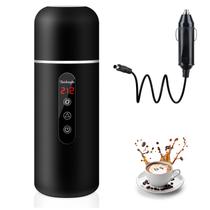 Chaleira de carro FASTSPOK 420mL 304 de aço inoxidável 12V/24V