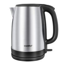 Chaleira de chá elétrica COMFEE' 1.7L em aço inoxidável 1500W Chaleira de chá elétrica COMFEE' 1.7L em aço inoxidável 1500W