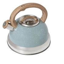 Chaleira de Inox c/ Apito Brinox 2,7 L Roma c/ Indução Verde