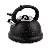 Chaleira de Inox com Apito 2,7L Indução Roma Preto Brinox Chaleira de Inox com Apito 2,7L Indução Roma Preto Brinox