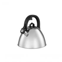 Chaleira De Inox Com Apito Brinox 3 L Jasmin Com Indução Metalizada Inox Chaleira De Inox Com Apito Brinox 3 L Jasmin Com Indução Metalizada Inox