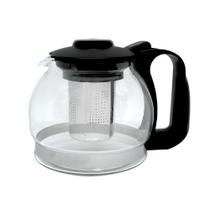 Chaleira de Vidro Borossilicato 1,2L com Infusor Inox Resistente ao Calor Ideal para Chás e Infusões