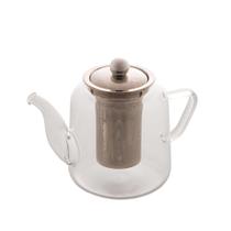 CHALEIRA DE VIDRO BOROSSILICATO RESISTENTE A CALOR 600ml LYOR