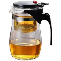 Chaleira De Vidro Com Infusor De Inox 900 Ml Para Chá Bule Chaleira De Vidro Com Infusor De Inox 900 Ml Para Chá Bule