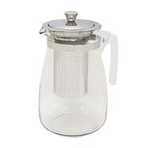 Chaleira De Vidro Com Infusor Em Inox 900 Ml