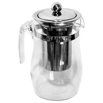 Chaleira De Vidro Para Chá Café Com Infusor Inox Bule Jarra Chaleira De Vidro Para Chá Café Com Infusor Inox Bule Jarra