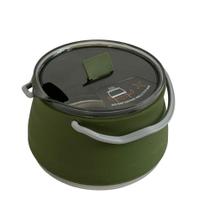 Chaleira Dobrável Colapsável Silicone 1l Camping Trekking