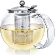 Chaleira e Bule de Chá Teabloom Classica 1200 ml de Vidro Borossilicato