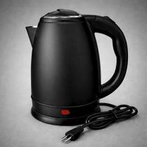 Chaleira Elétrica 110v 1100w Desligamento Automático Jarra Bule Inox Café Chás Bebidas 1,8 Litros