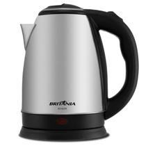 Chaleira Elétrica 1,8 Litros 1250W Inox sem Fio Desligamento Automático Britânia Chaleira Elétrica 1,8 Litros 1250W Inox sem Fio Desligamento Automático Britânia